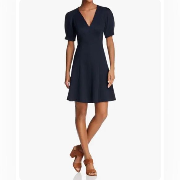 Rebecca Taylor Textured Skater Dress - Picture 1 of 12